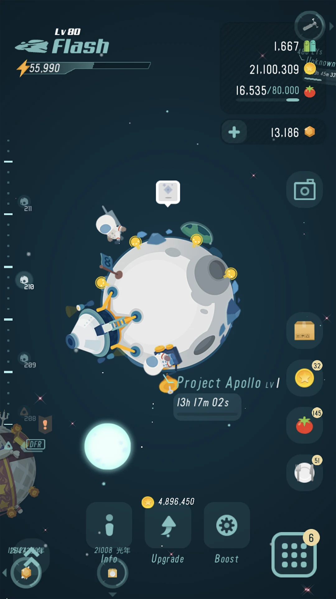 Walkr: Fitness Space Adventure screenshot