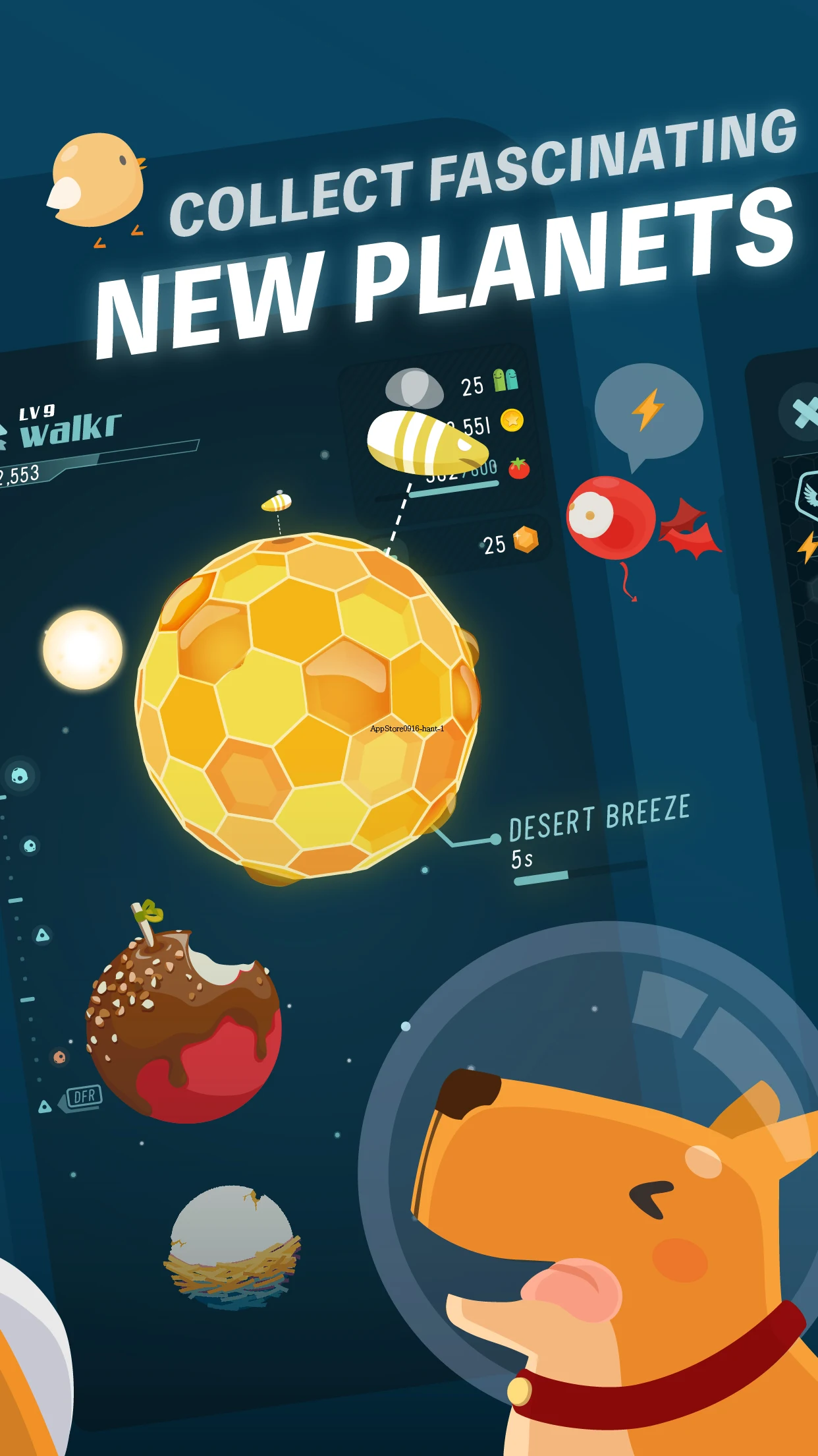 Walkr: Fitness Space Adventure screenshot