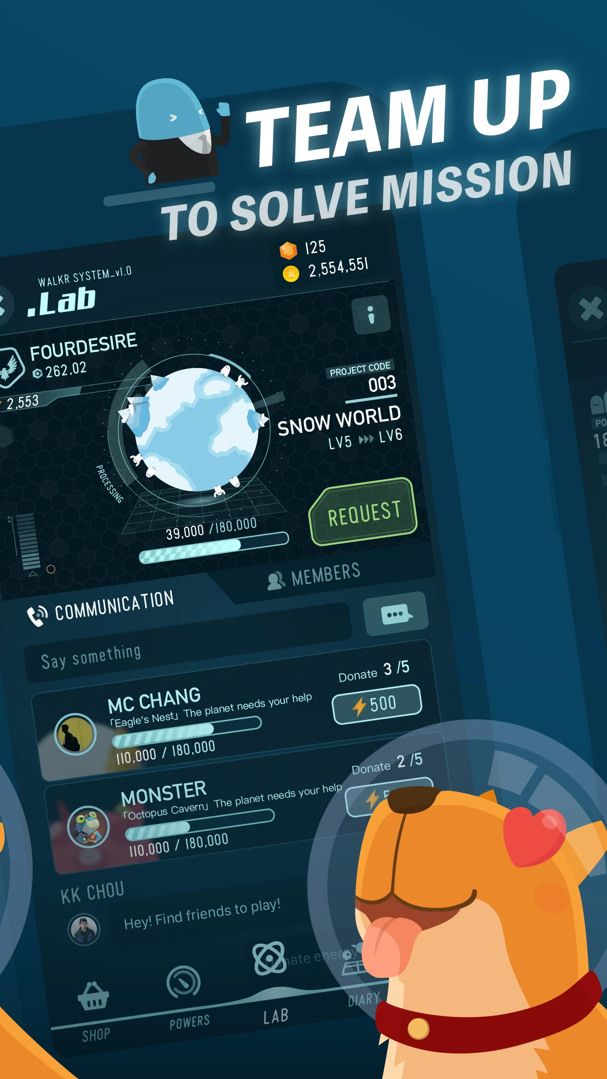 Walkr: Fitness Space Adventure screenshot
