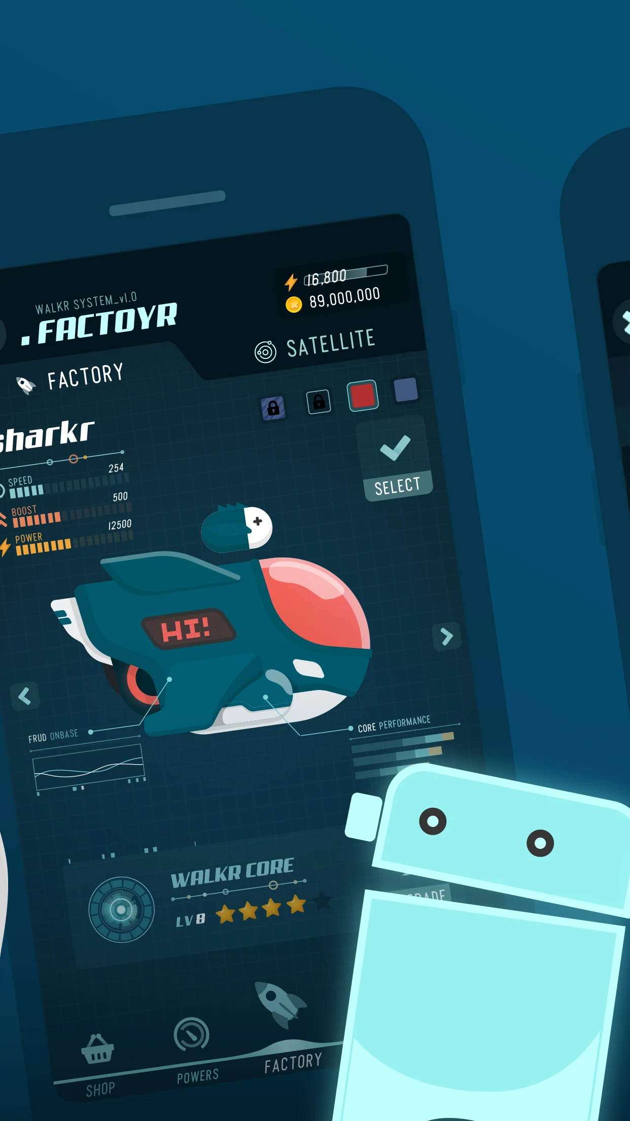 Walkr: Fitness Space Adventure screenshot